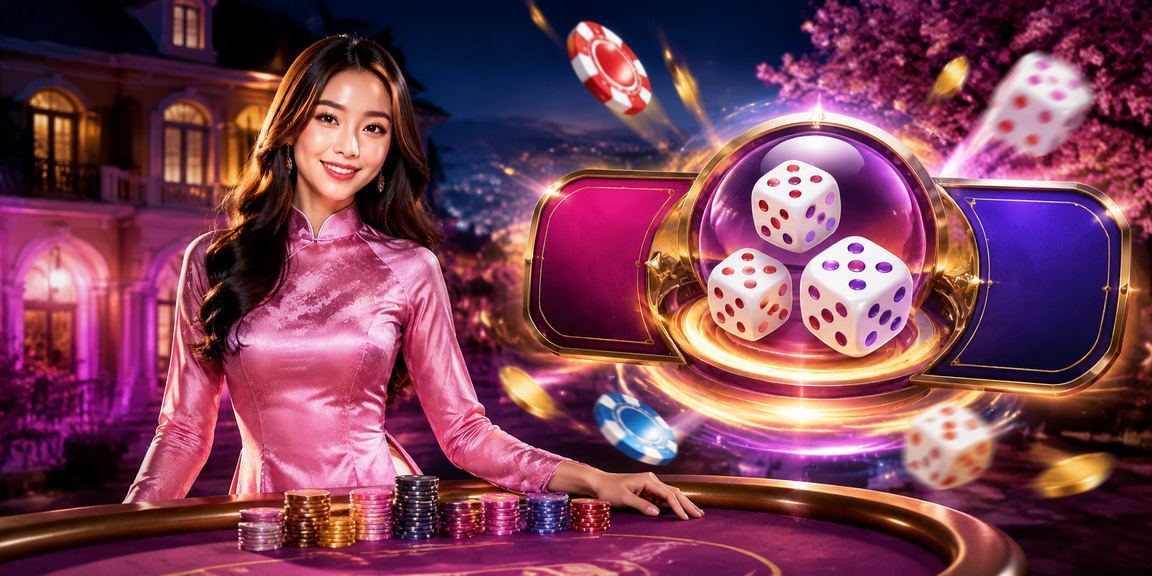 Người dùng tham gia trò chơi tài xỉu trực tuyến trong trang phục áo dài tại Đà Lạt